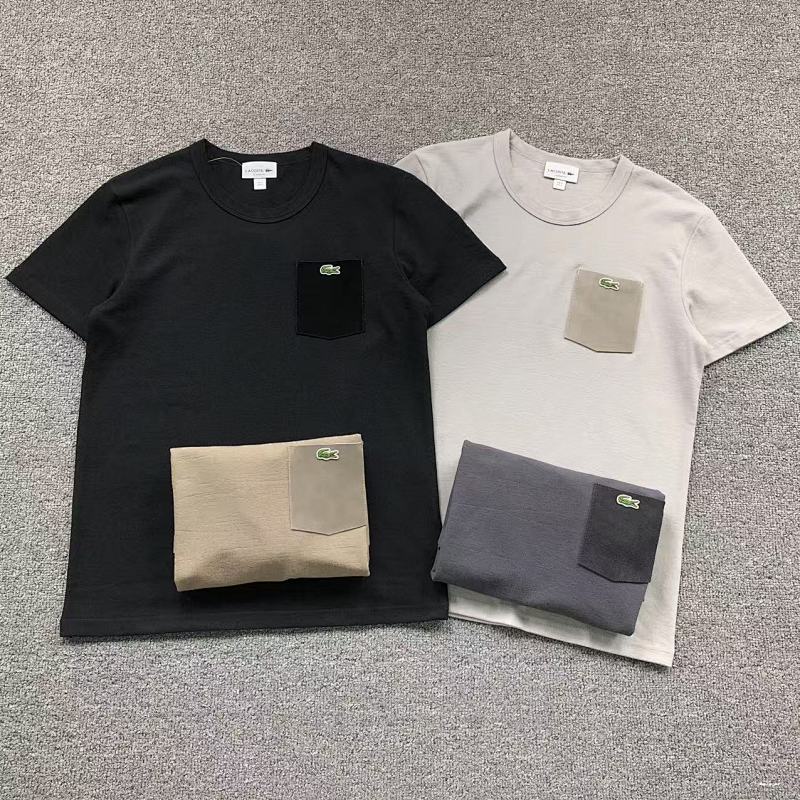 LACOSTE T-SHIRT 1111212908 （im 170cm 57kg i wear size S in the phot）
