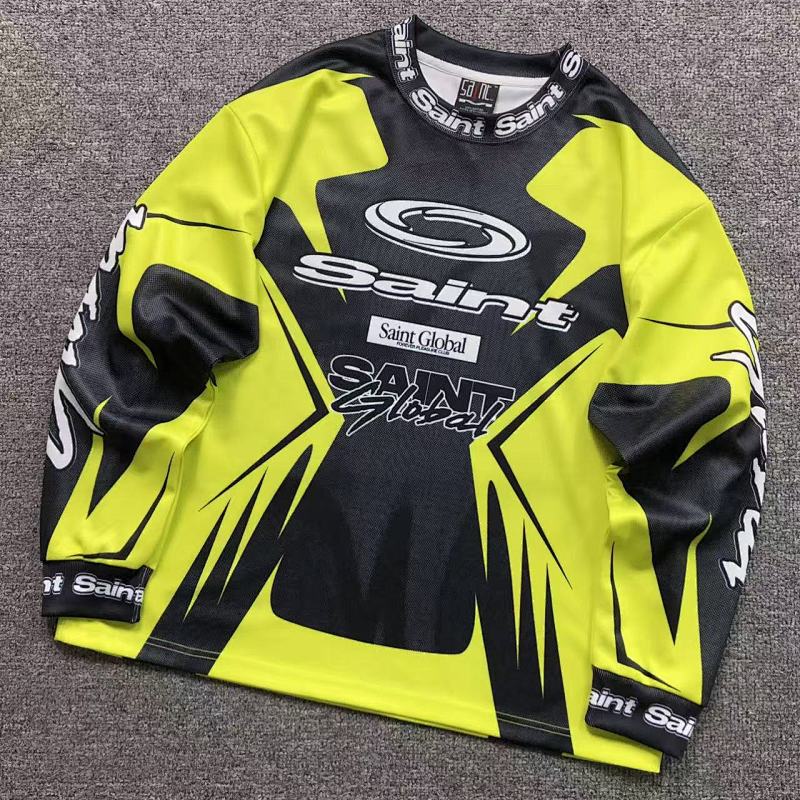 SAINT MICHAEL LONG SLEEVED 59130471（im 170cm 60kg i wear size M in the phot）