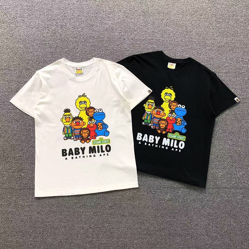 BAPE T-SHIRT 4107301198（im 170cm 60kg i wear size S in the phot）