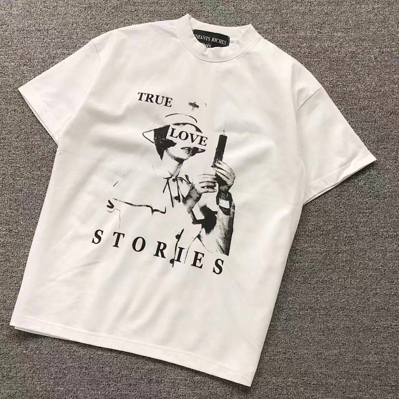 ENFANTS RICHES DEPRIMES T-SHIRT 42012438162（im 170cm 60kg i wear size M in the phot）