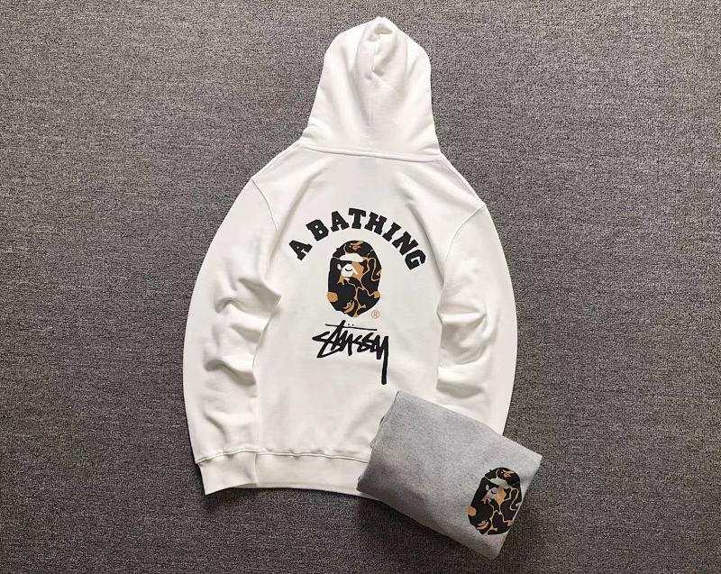 STUSSY X BAPE HOODIE 19121331