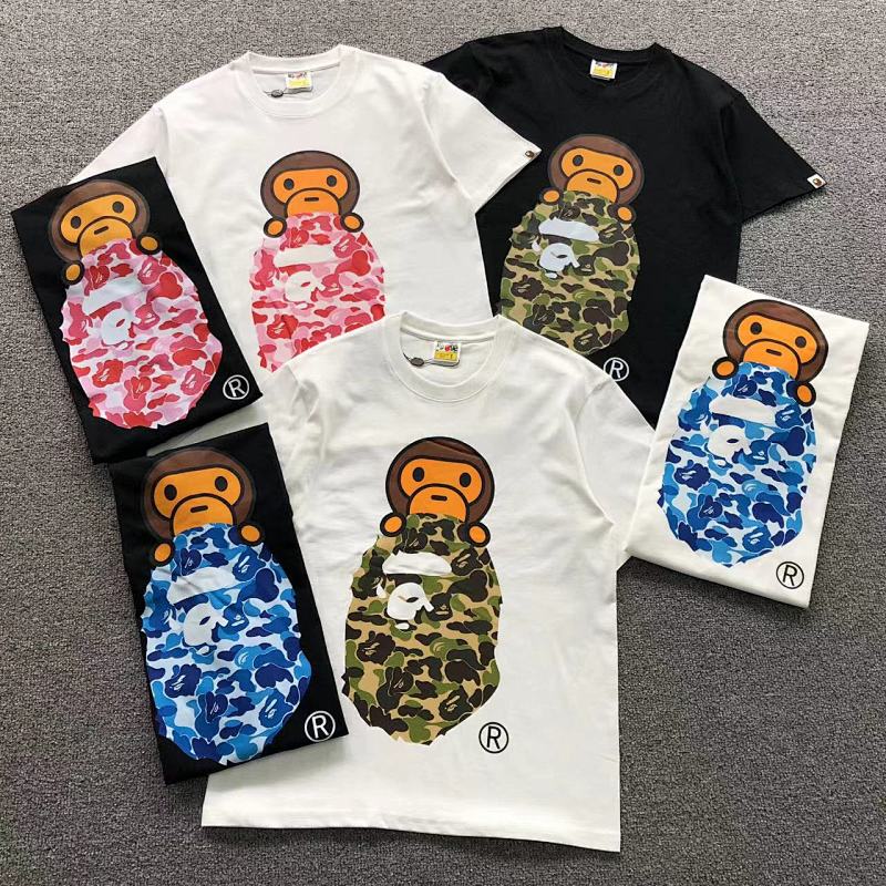 BAPE T-SHIRT 4104241298（im 170cm 60kg i wear size S in the phot）