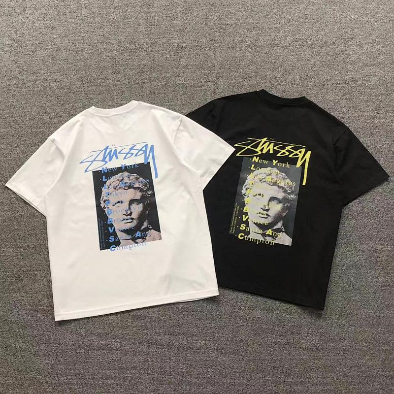 STUSSY T-SHIRT 512180582（im 170cm 60kg i wear size M in the phot）