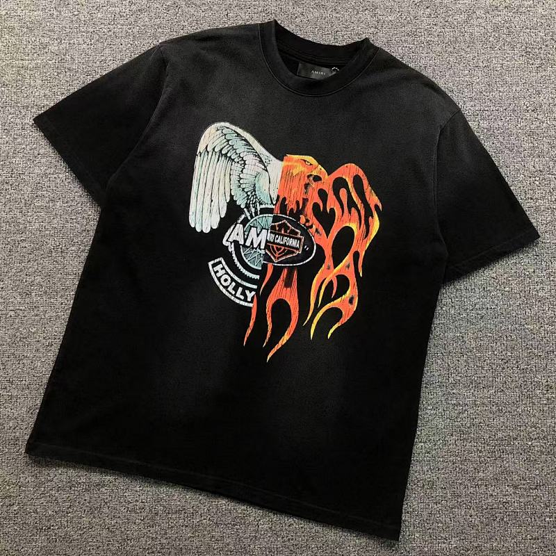 AMIRI T-SHIRT 523250386（im 170cm 65kg i wear size M in the phot）