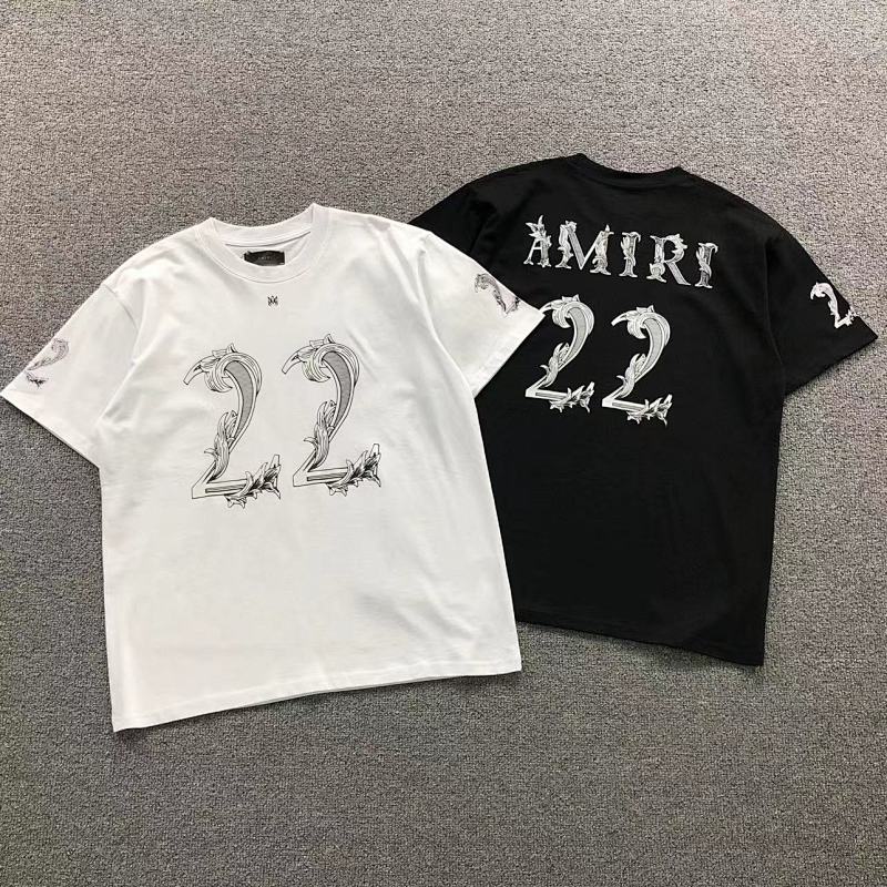 AMIRI T-SHIRT 512181786（im 170cm 60kg i wear size M in the phot）