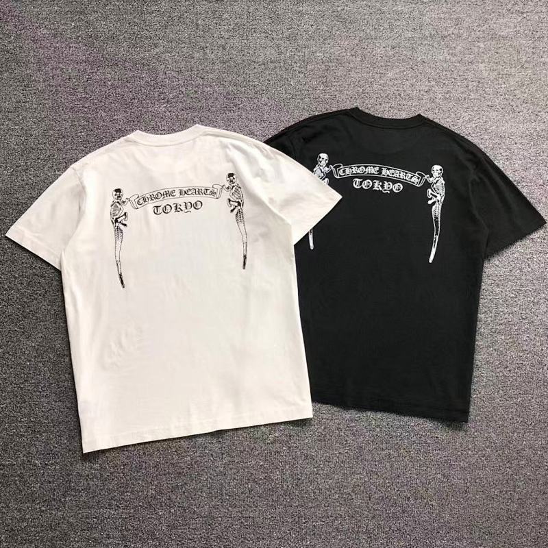 CHROME HEARTS T-SHIRT 123113402（im 170cm 60kg i wear size S in the phot）