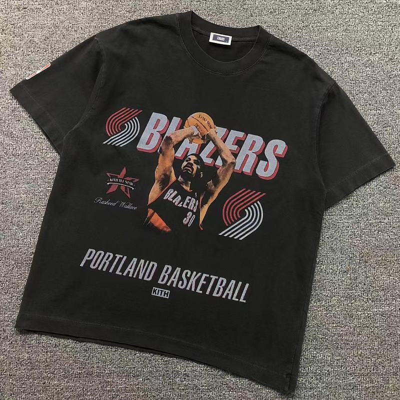 KITH NBA BASKETBALL T-SHIRT 22043015001（im 170cm 60kg i wear size S in the phot）