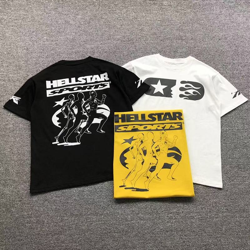 HELLSTAR T-SHIRT 3105191696（im 170cm 60kg i wear size M in the phot）