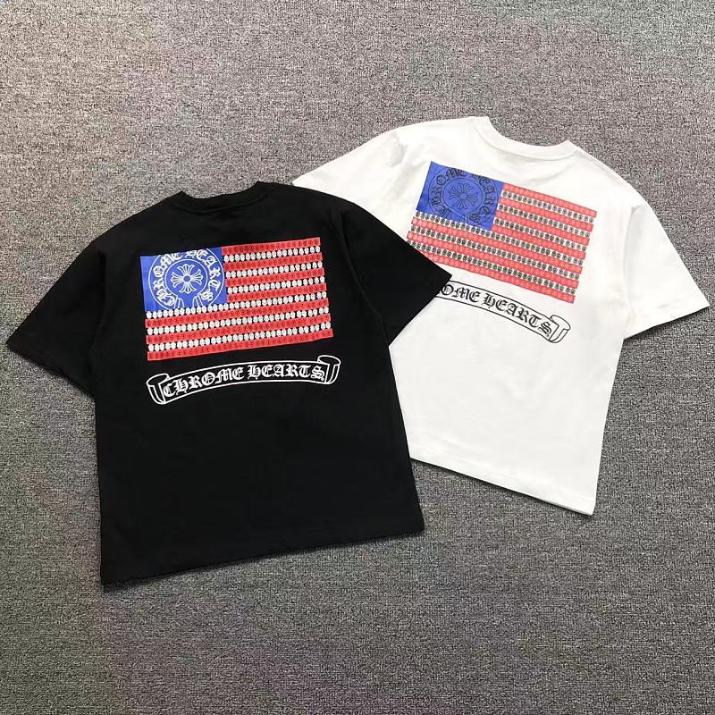 CHROME HEARTS T-SHIRT 125131460（im 170cm 60kg i wear size S in the phot）