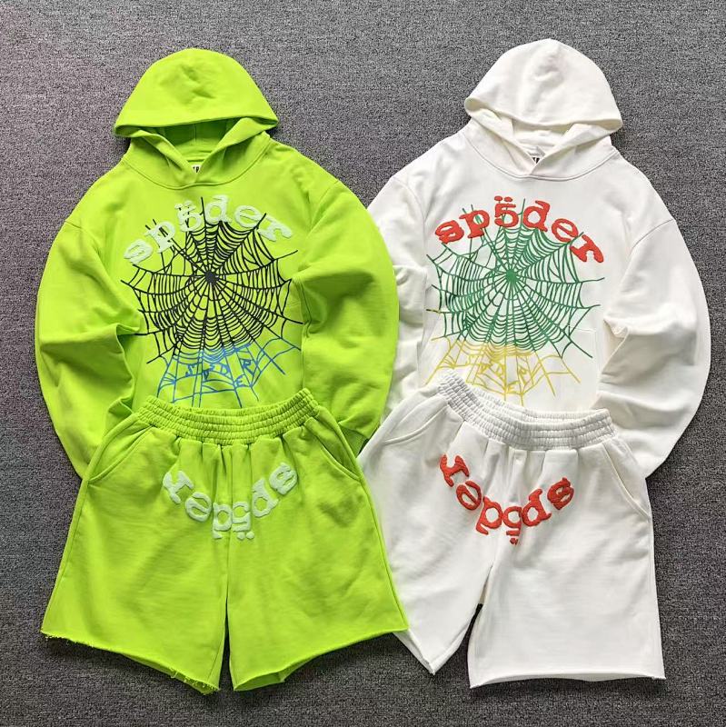 TOP SHORTS SP5DER HOODIE SHORTS 3106073472（im 170cm 60kg i wear size M in the phot）