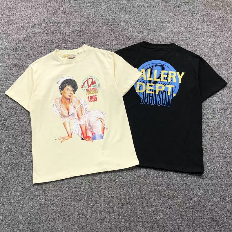 GALLERY DEPT T-SHIRT 3104242196（im 170cm 60kg i wear size S in the phot）