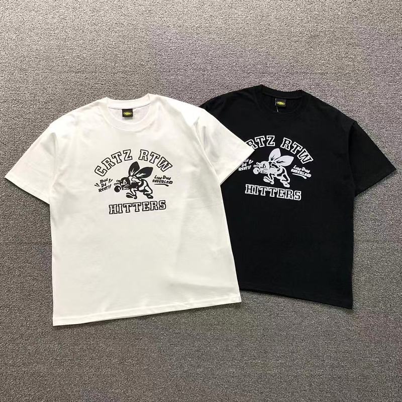 CORTEIZ T-SHIRT 5242404123（im 170cm 60kg i wear size M in the phot）