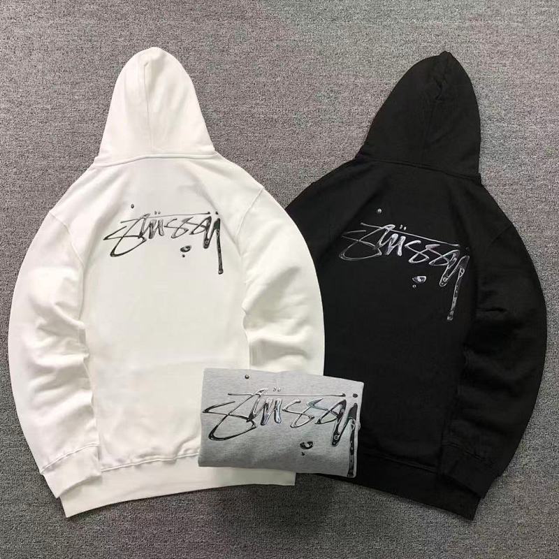 STUSSY HOODIE 1112250831（im 170cm 60kg i wear size L in the phot）
