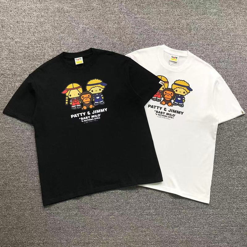 BAPE T-SHIRT 124231531（im 170cm 60kg i wear size L in the phot）