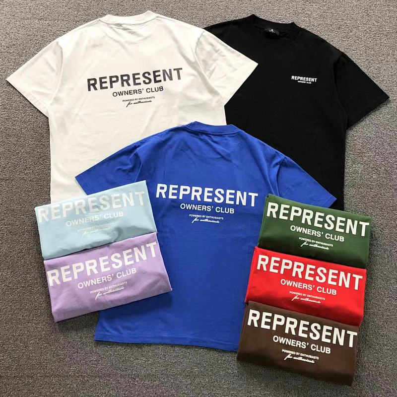 REPRESENT T-SHIRT 22040652125（im 170cm 60kg i wear size M in the phot）