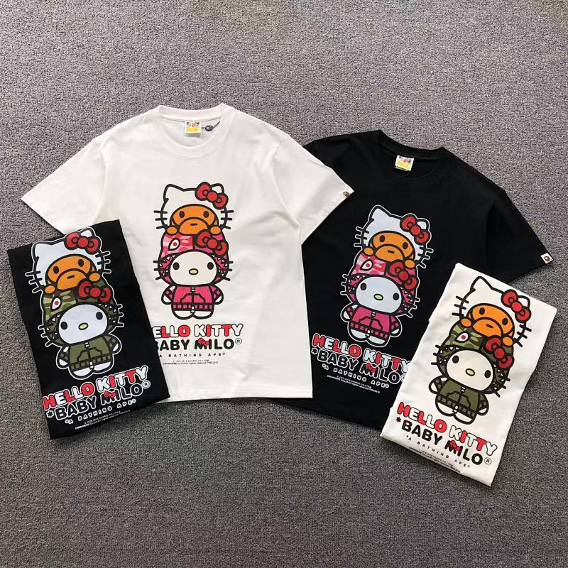 BAPE T-SHIRT 4104241798（im 170cm 60kg i wear size S in the phot）