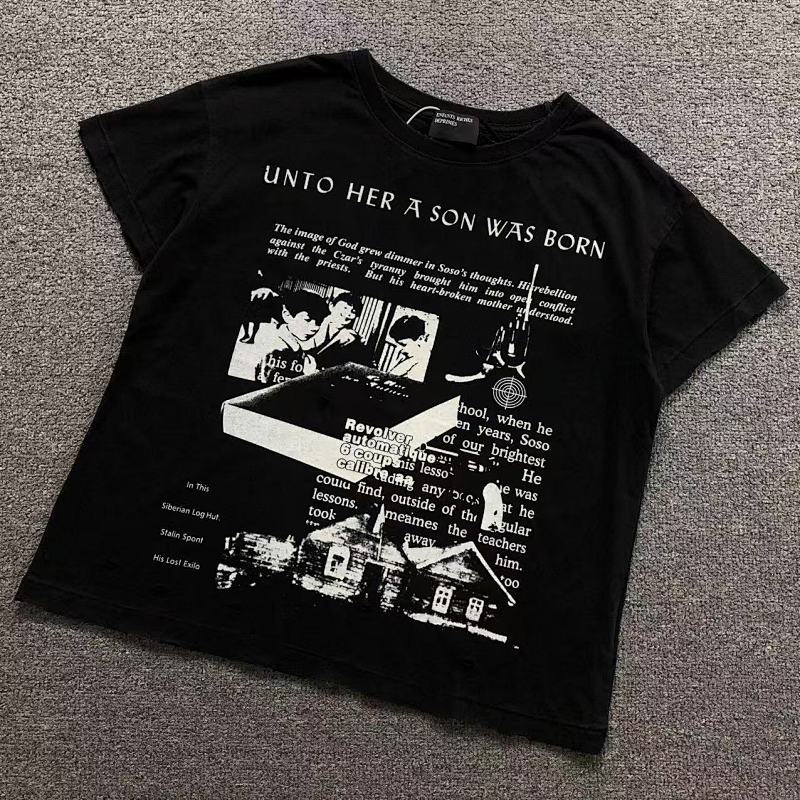 ENFANTS RICHES DEPRIMES T-SHIRT 3204113717 （im 170cm 60kg i wear size S in the phot）
