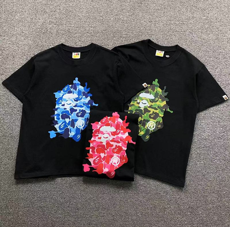 BAPE T-SHIRT 4104241698（im 170cm 60kg i wear size S in the phot）