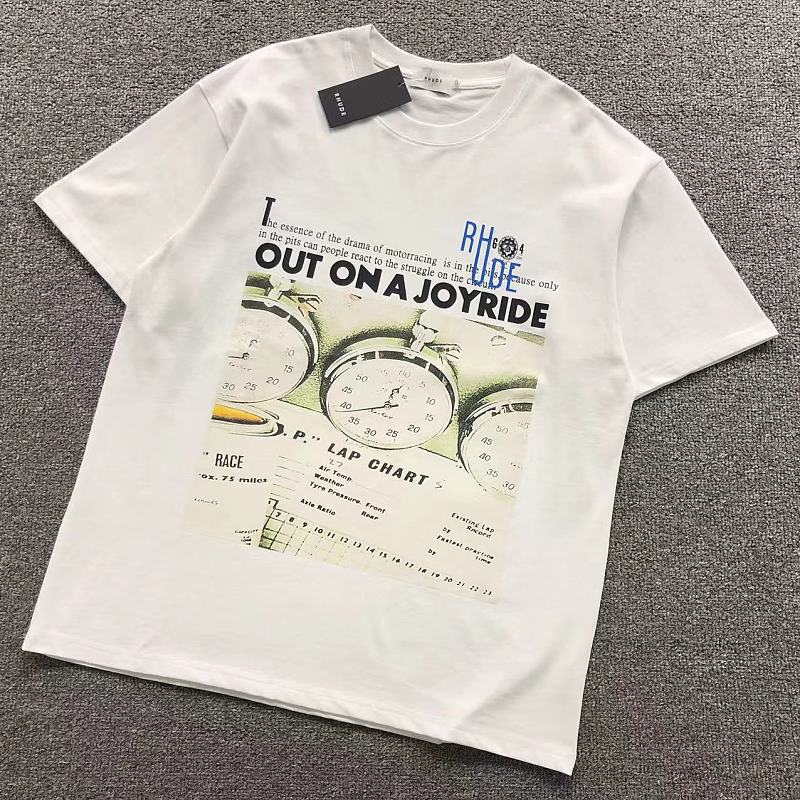 RHUDE T-SHIRT 3204230321（im 170cm 60kg i wear size L in the phot）