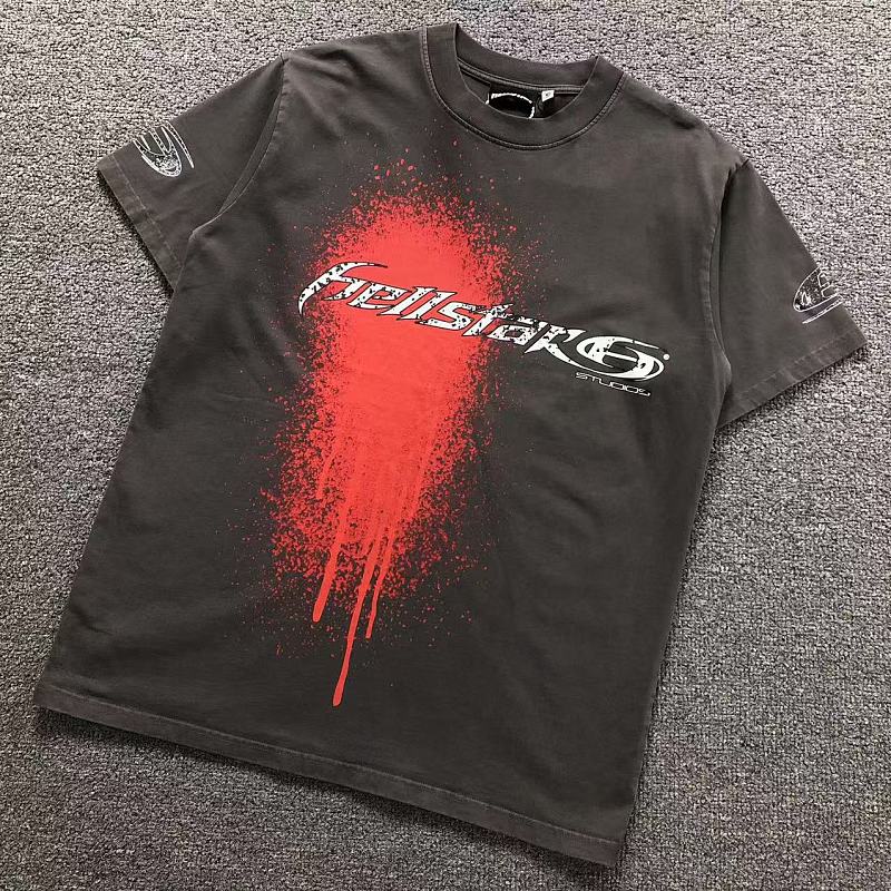 HELLSTAR T-SHIRT 4208150672（im 170cm 60kg i wear size M in the phot）