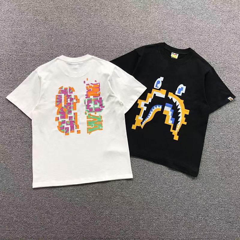 BAPE T-SHIRT 4105030898（im 170cm 60kg i wear size S in the phot）