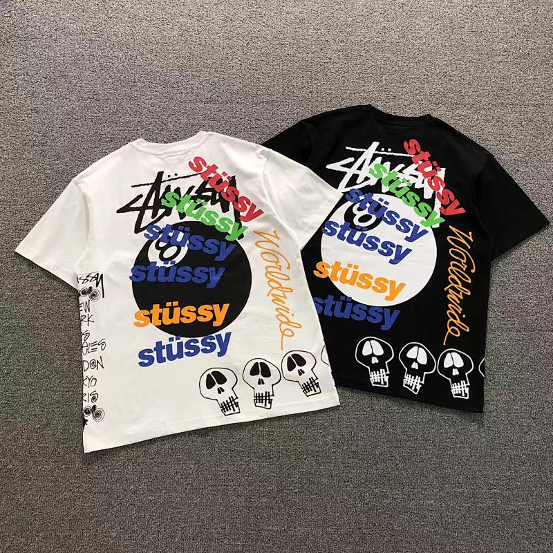 STUSSY T-SHIRT 5130482（im 170cm 60kg i wear size M in the phot）