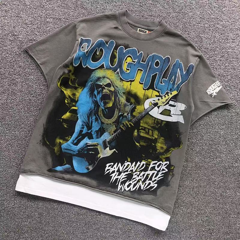 ROUGH PLAY T-SHIRT 3110270917（im 170cm 60kg i wear size S in the phot）