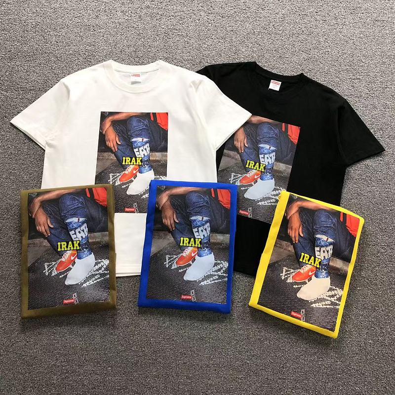 SUPREME T-SHIRT 127210602（ im 170cm 60kg i wear size M in the phot）
