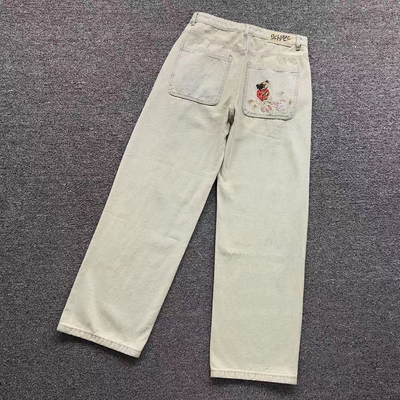 DERSCHUTZE TROUSERS 1108150456（im 170cm 60kg i wear size 28 in the phot）