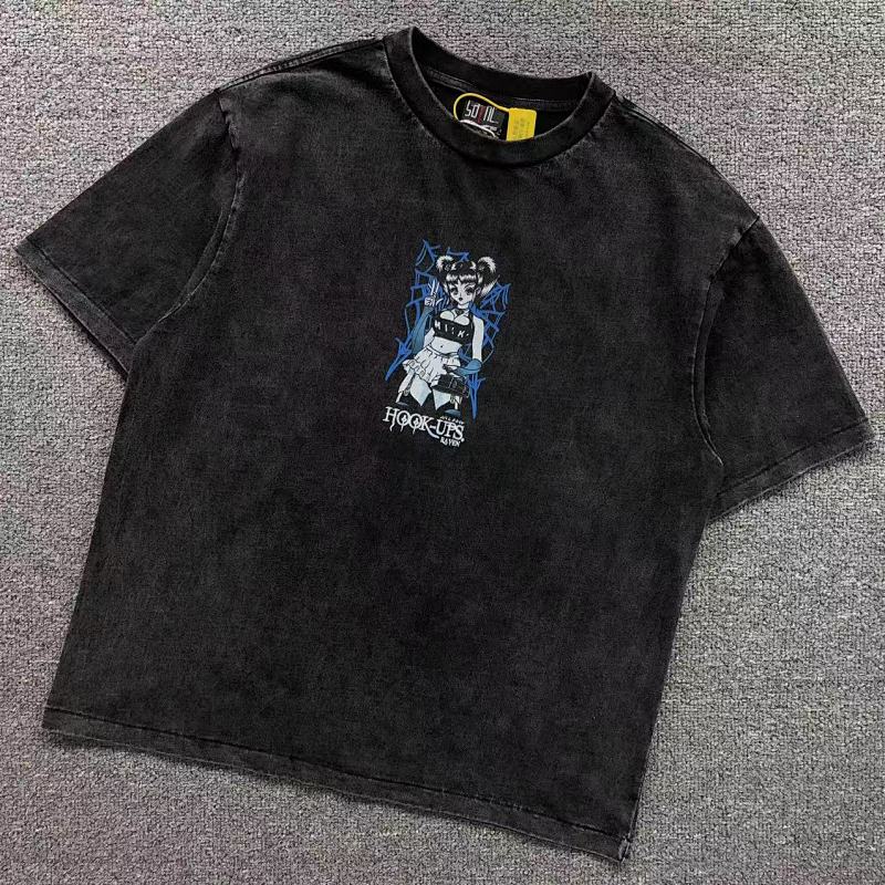 SAINT MICHAEL T-SHIRT 215053217（im 170cm 60kg i wear size S in the phot）
