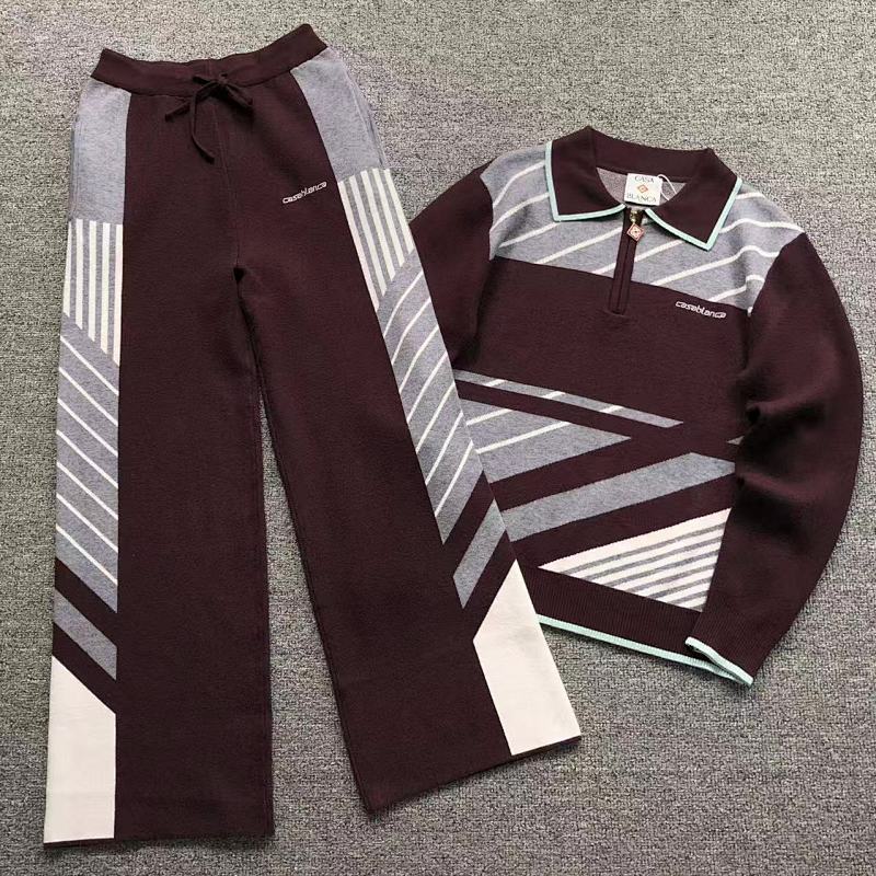 CASABLANCA SWEATER TROUSERS 5112906127（im 170cm 60kg i wear size M in the phot）