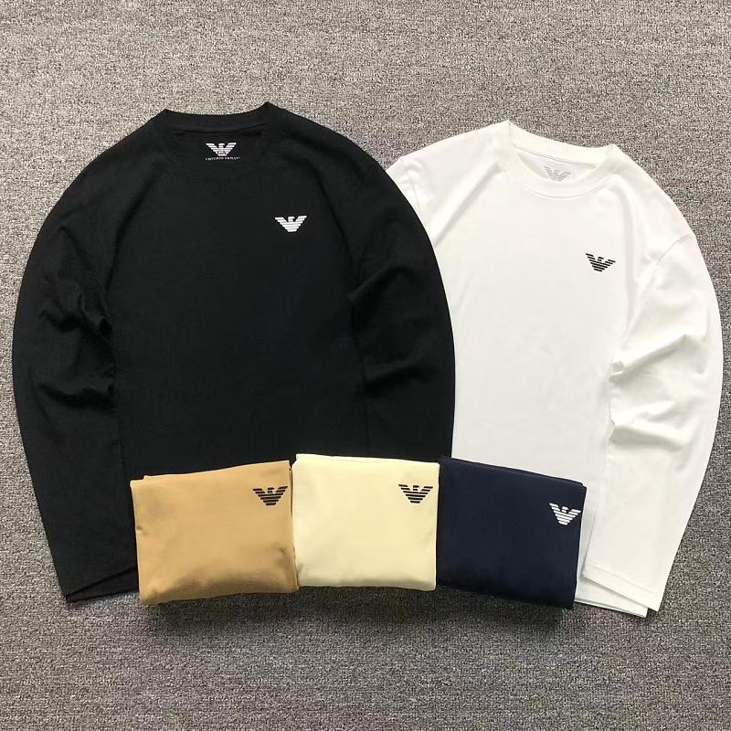EMPORIO ARMANI LONG SLEEVED 2207020704（im 170cm 60kg i wear size XL in the phot）