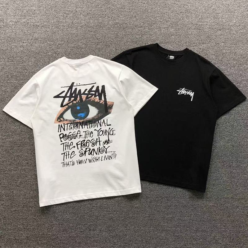 STUSSY T-SHIRT 505151682（im 170cm 60kg i wear size M in the phot）