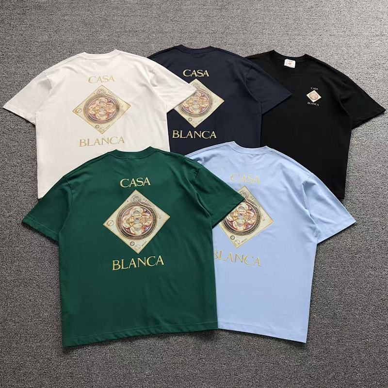 CASABLANCA T-SHIRT 5233015127（im 170cm 60kg i wear size L in the phot）