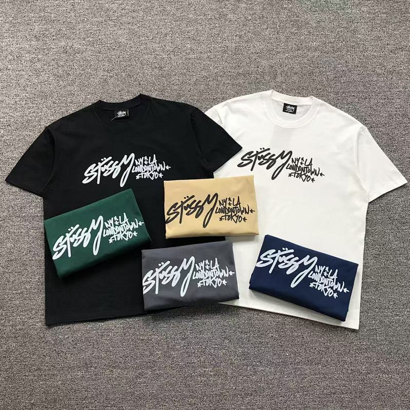 STUSSY T-SHIRT 3106261802（im 170cm 60kg i wear size L in the phot）