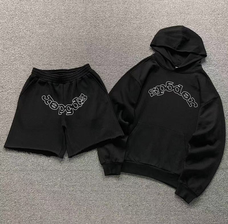 TOP SHORTS SP5DER HOODIE SHORTS 1106210258