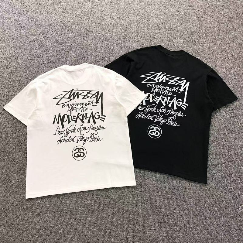 STUSSY T-SHIRT 571202123（im 170cm 60kg i wear size M in the phot）