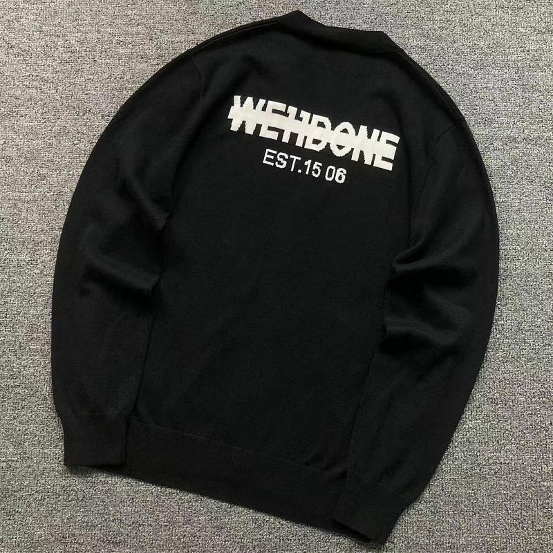 WE11DONE SWEATER 4208191501（im 170cm 60kg i wear size 2XL in the phot）