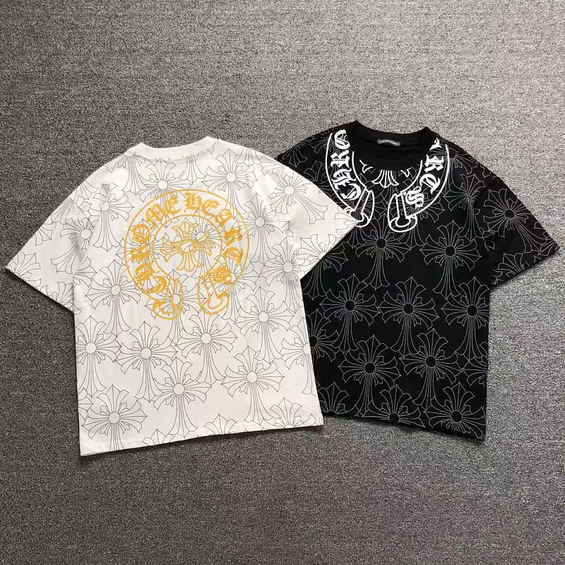 CHROME HEARTS T-SHIRT 42061229144（im 170cm 60kg i wear size M in the phot）