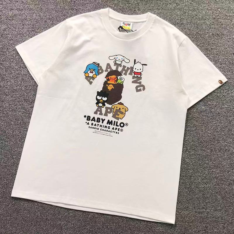BAPE T-SHIRT 4206100698（im 170cm 60kg i wear size L in the phot）