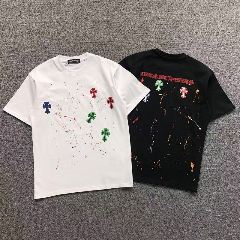 CHROME HEARTS T-SHIRT 215170817 （im 170cm 60kg i wear size S in the phot）