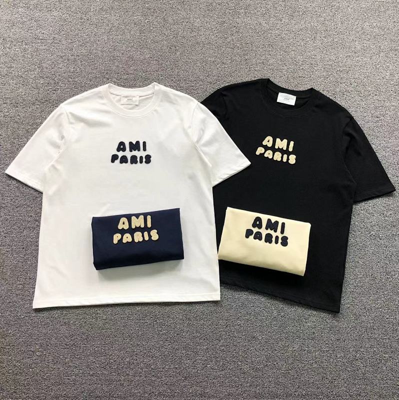 AMI T-SHIRT 504080488（im 170cm 60kg i wear size S in the phot）