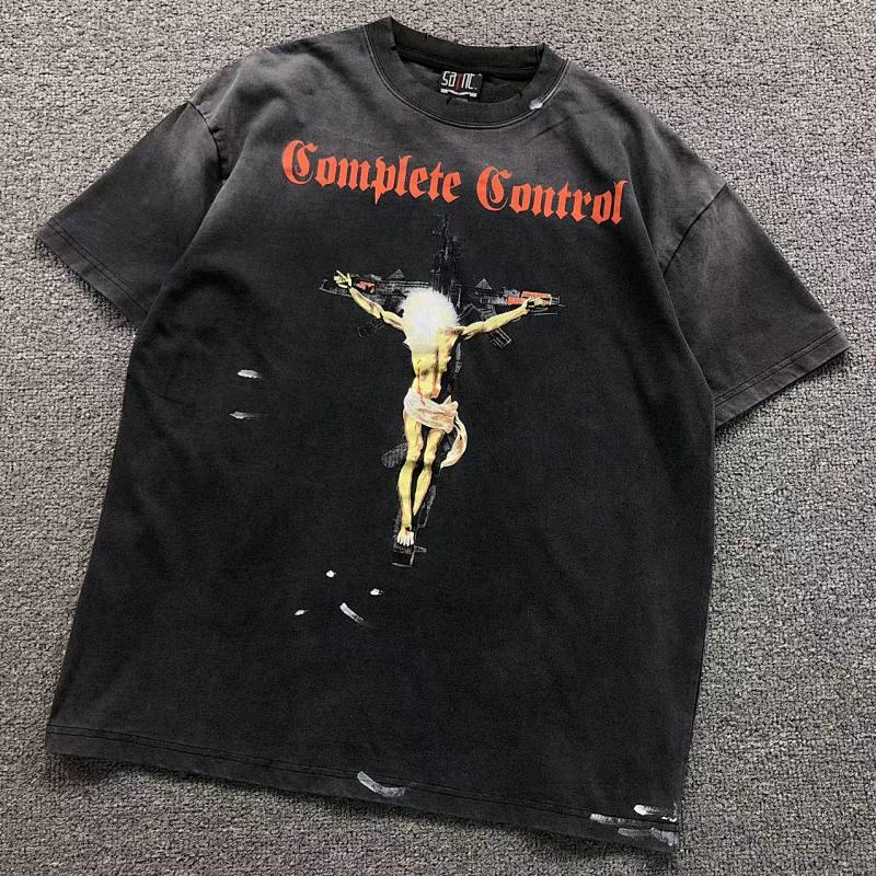 SAINT MICHAEL T-SHIRT 3201211017（im 170cm 60kg i wear size S in the phot）
