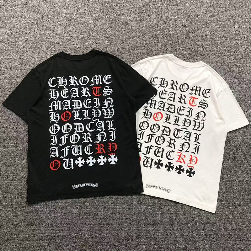 CHROME HEARTS T-SHIRT 123112902（im 170cm 60kg i wear size S in the phot）