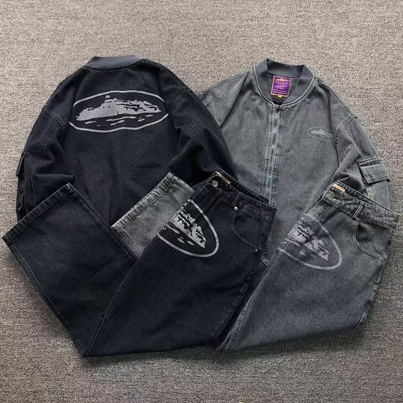 TOP TROUSERS CORTEIZ JACKET TROUSERS 510100178（im 170cm 60kg i wear size M in the phot）