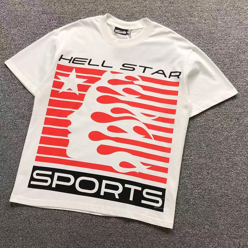 HELLSTAR T-SHIRT 3205192517（ im 170cm 60kg i wear size S in the phot）