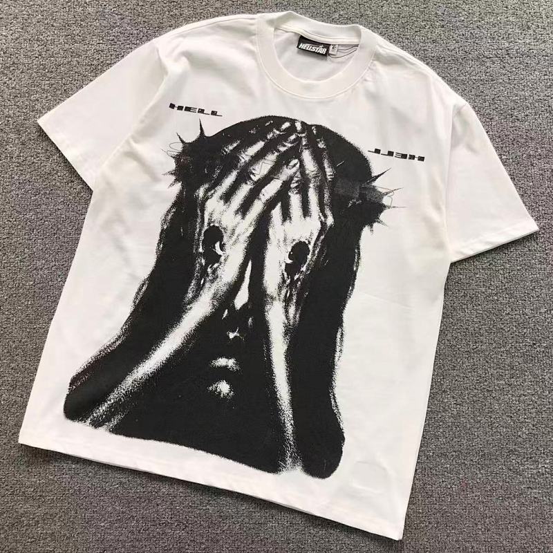 HELLSTAR T-SHIRT 3204071217（im 170cm 60kg i wear size S in the phot）