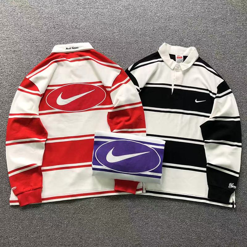 SUPREME NIKE LONG SLEEVED 22081927001（im 170cm 60kg i wear size S in the phot）