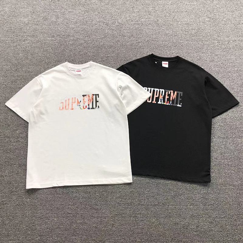 SUPREME T-SHIRT 112071821（im 170cm 57kg i wear size M in the phot）