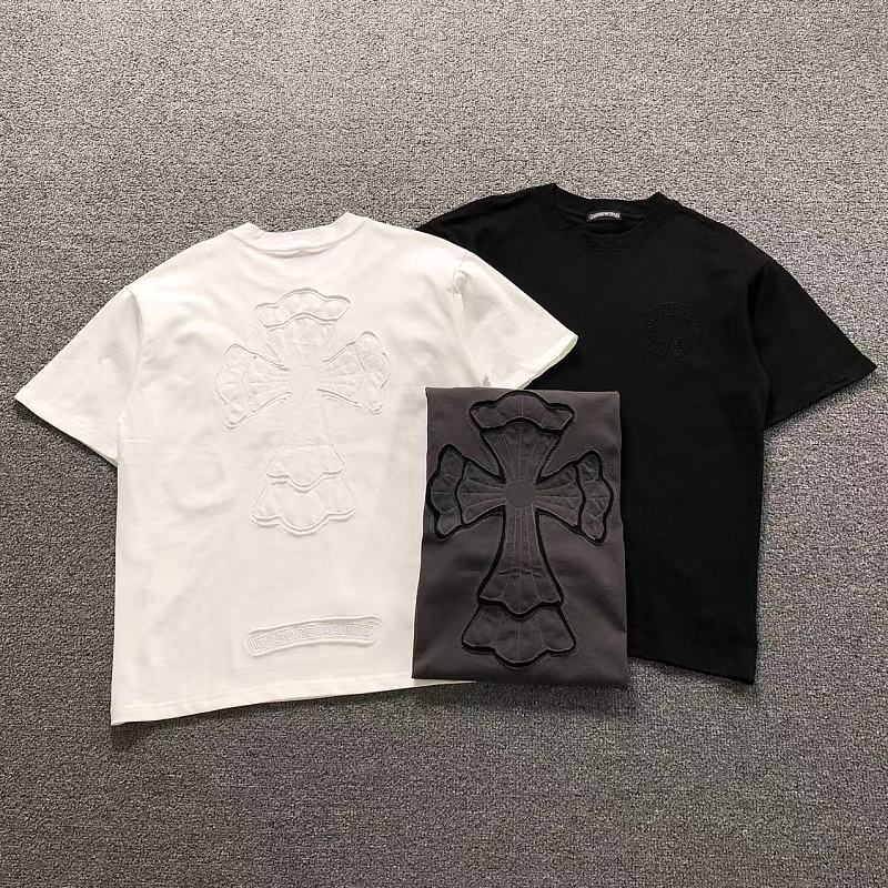 CHROME HEARTS T-SHIRT 42061246144（im 170cm 60kg i wear size M in the phot）